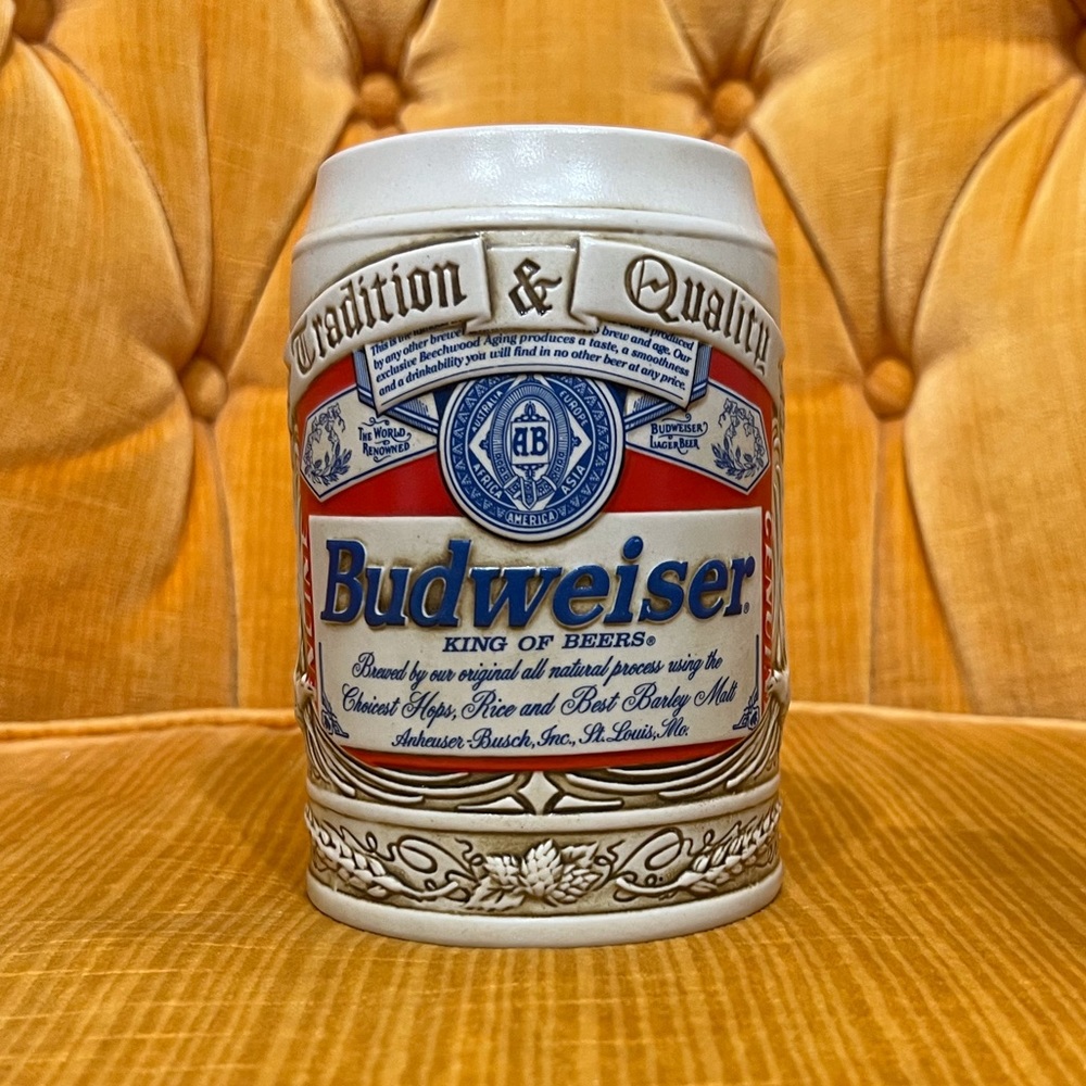 1995 Budweiser Beer Stein